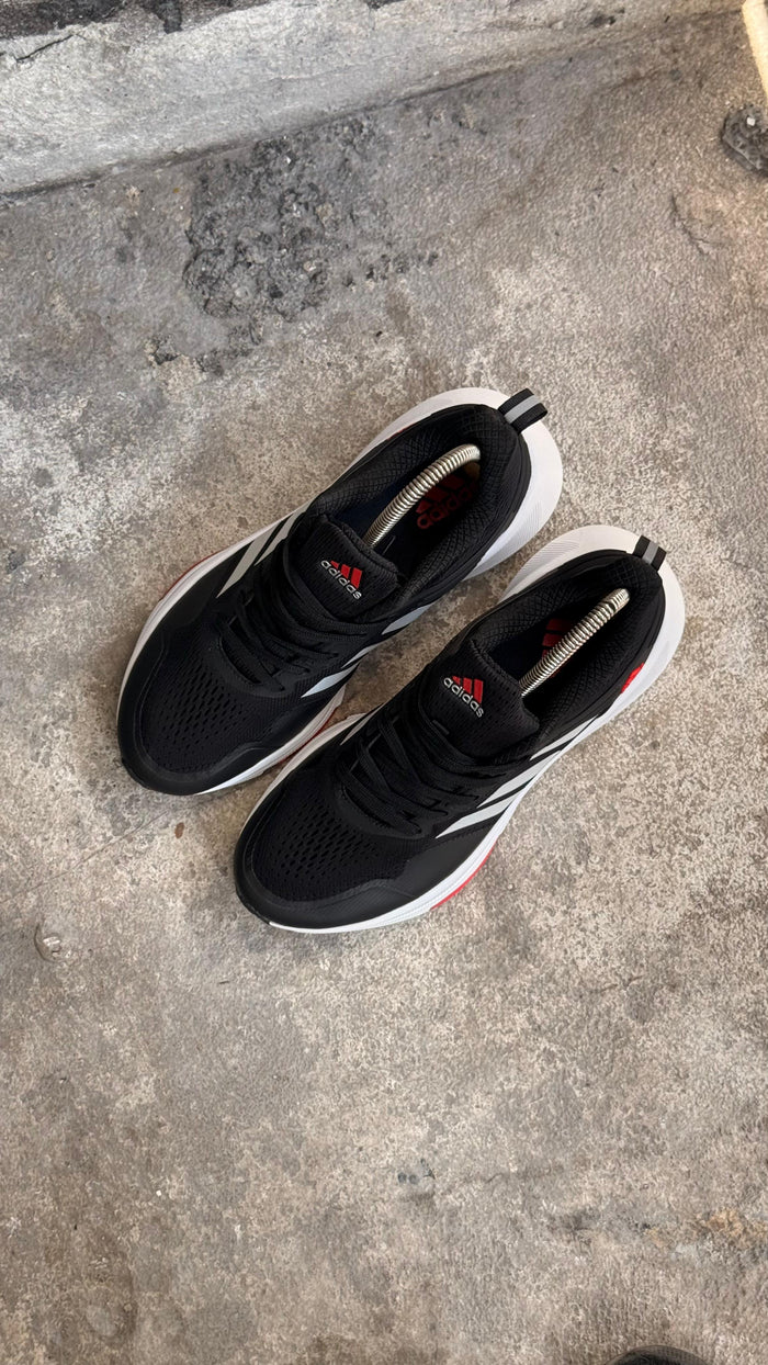 ADIDAS BOUNCE NEGRO ROJO
