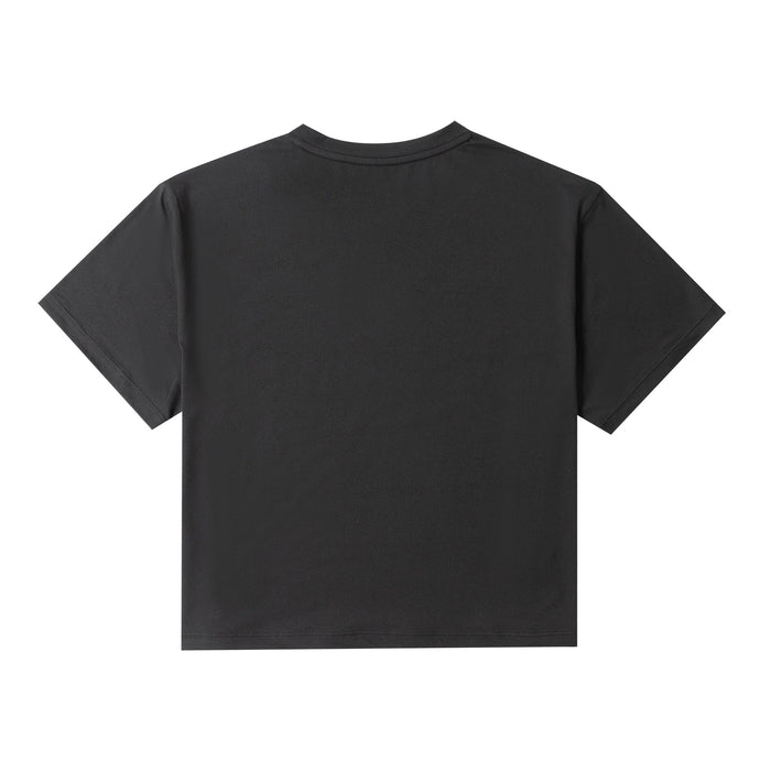 Boyfriend Crop Tee - OG Black