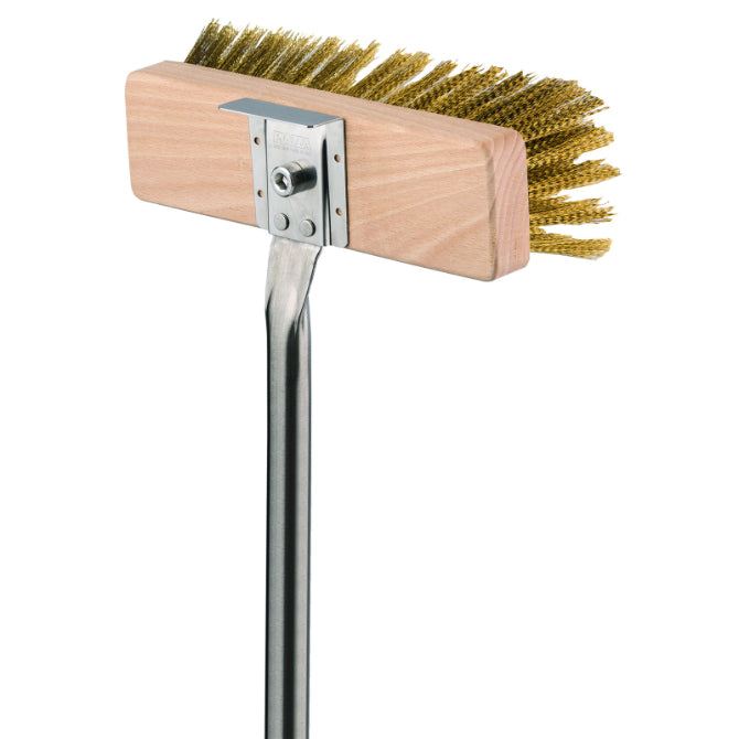 Brass Bristle Oven Brush 6.4 x 59 inches