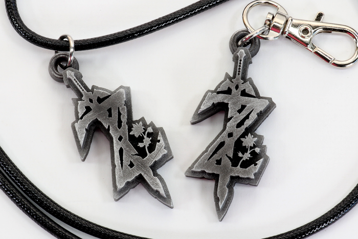Breathe of the Wild Symbol Keychain / Necklace - Legend of Zelda