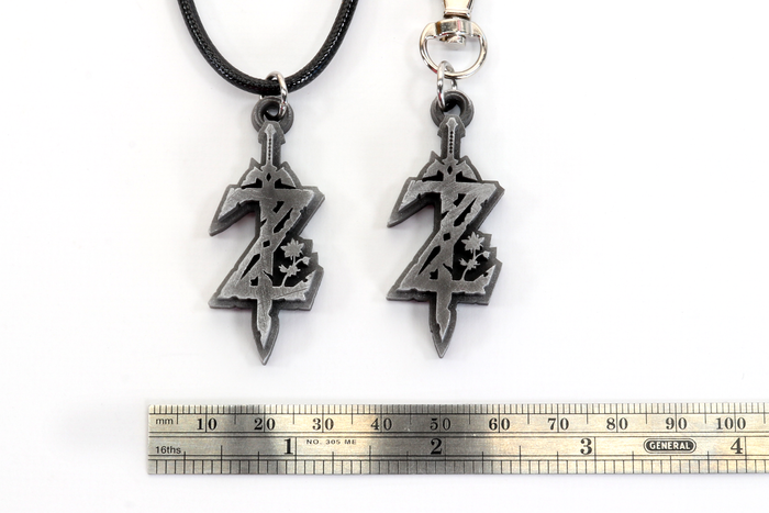 Breathe of the Wild Symbol Keychain / Necklace - Legend of Zelda