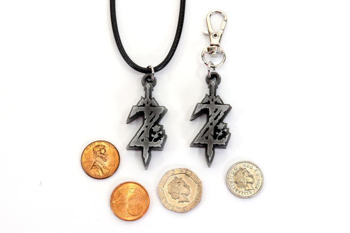 Breathe of the Wild Symbol Keychain / Necklace - Legend of Zelda