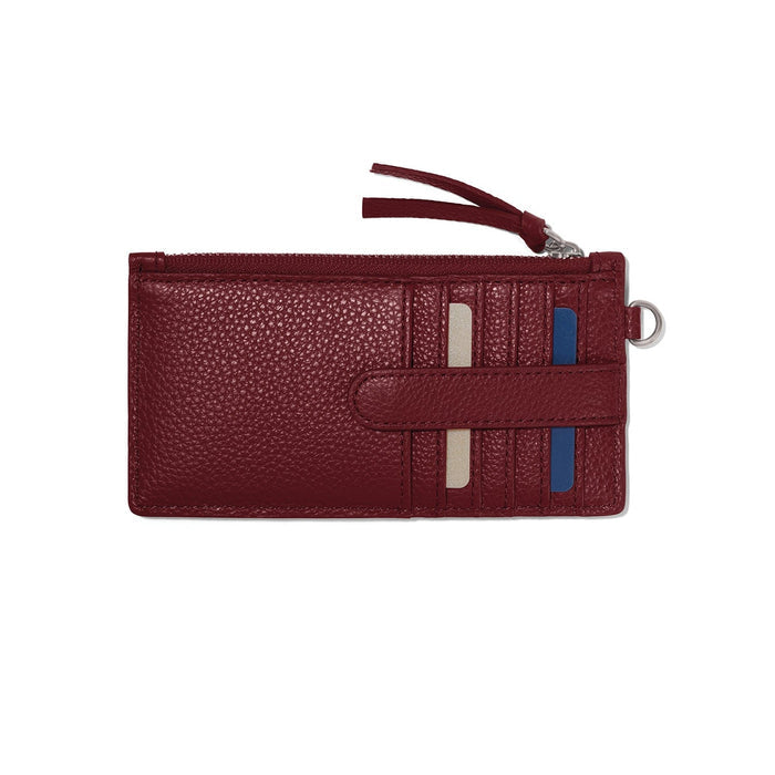 Brighton - Pretty Tough Card Pouch - Garnet