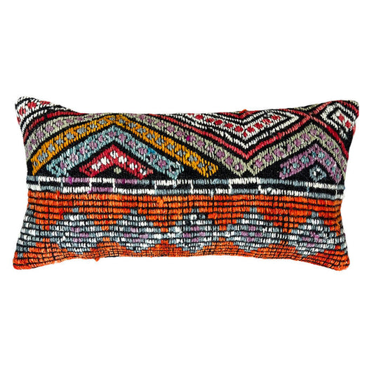 Brooks Lumbar Kilim Pillow (10x20)