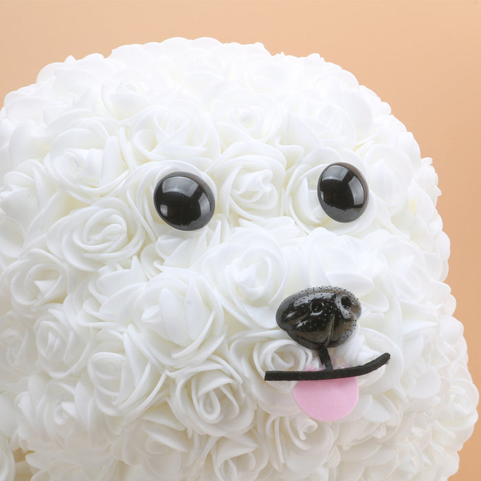 Bulk Exclusive Gifts Rose Dog Artificial Rose Flowers Wholesale