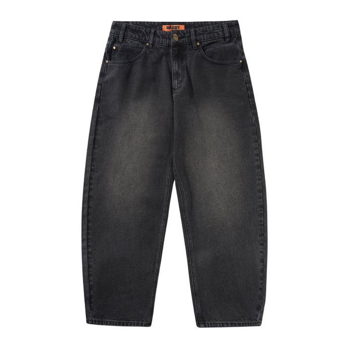 Butter Goods Baggy Denim Jeans Distressed Black