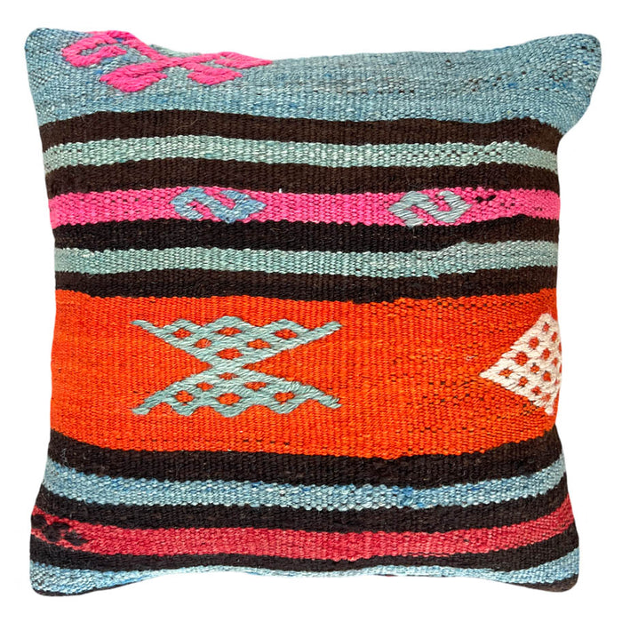Butterfly Kilim Pillow (14x14)