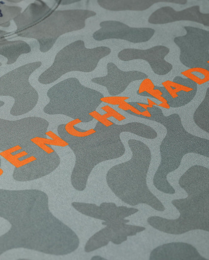 Butterfly Tech Tee Interior Neck Label Detail, Oregon City Benchmade Logo | Benchmade Knife Co.