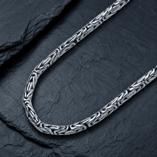vkngjewelry Chain King Chain Silver Sterling 3mm
