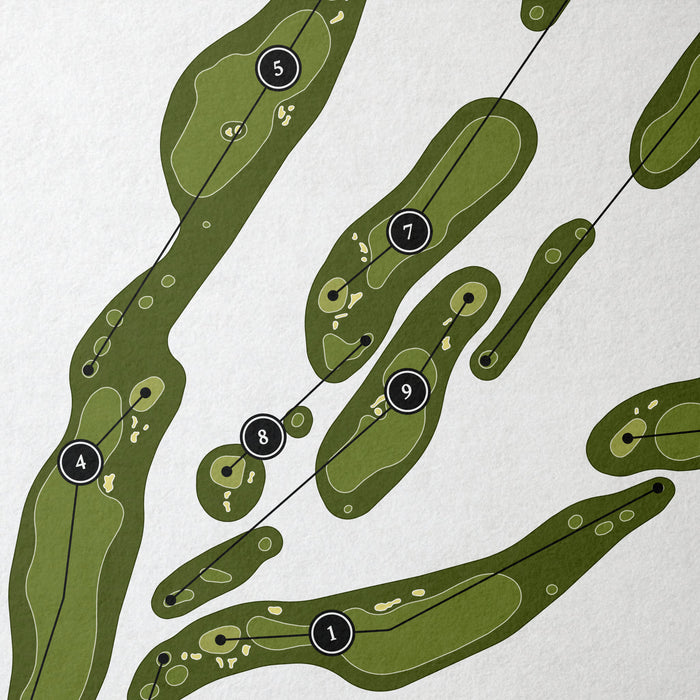 Cape Kidnappers Golf Course | Golf Course Print | Close+Up