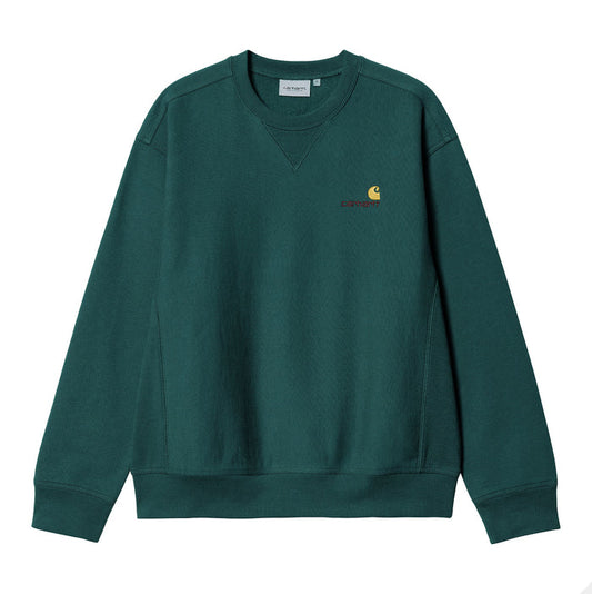 Carhartt WIP American Script Crewneck Botanic