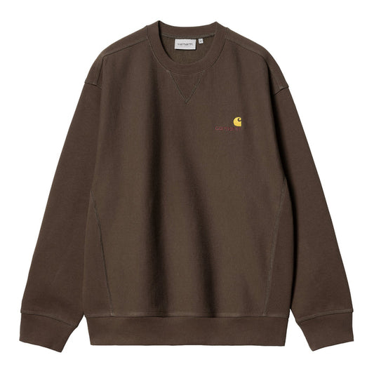 Carhartt WIP American Script Crewneck Buckeye