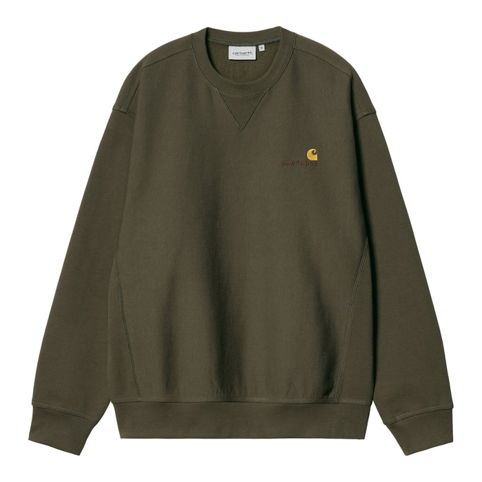 Carhartt WIP American Script Crewneck Plant