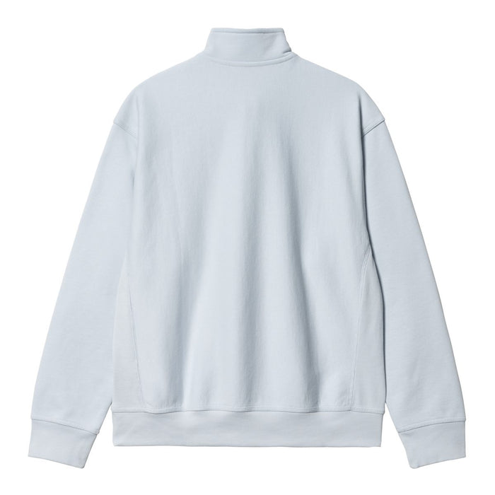 Carhartt  WIP American Script Half Zip Crewneck Icarus