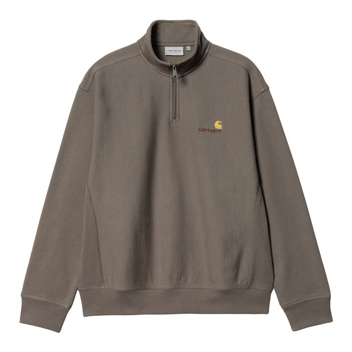 Carhartt WIP  American Script Half Zip Crewneck Teide