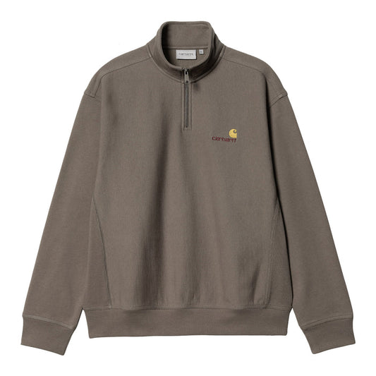 Carhartt WIP  American Script Half Zip Crewneck Teide