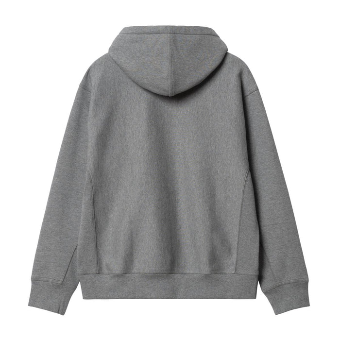 Carhartt WIP American Script Hoodie Dark Grey Heather