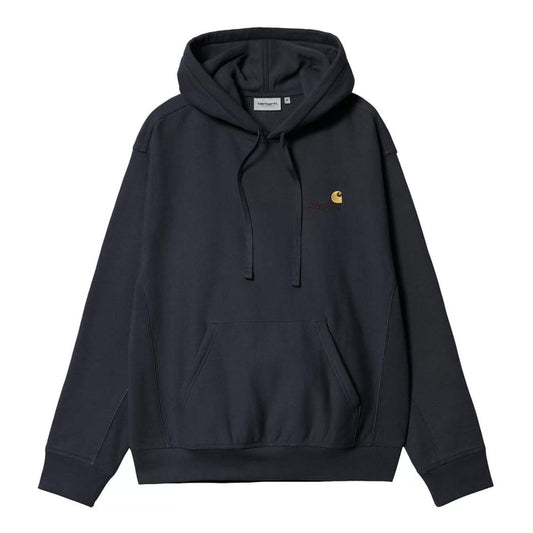 Carhartt WIP American Script Hoodie Deep Night
