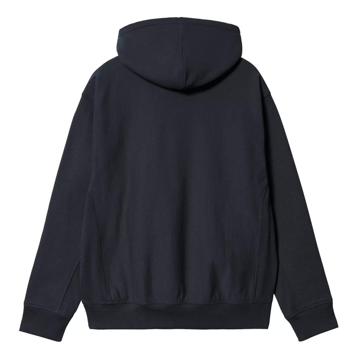 Carhartt WIP American Script Hoodie Deep Night
