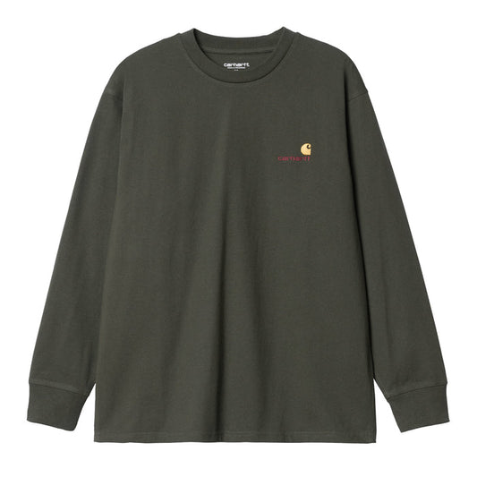 Carhartt WIP American Script Longsleeve Plant