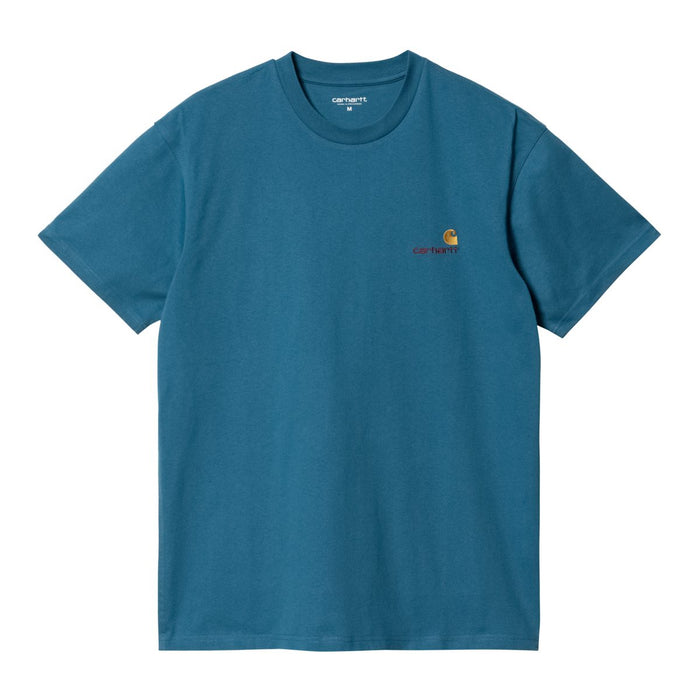 Carhartt WIP American Script T-Shirt Amalfi