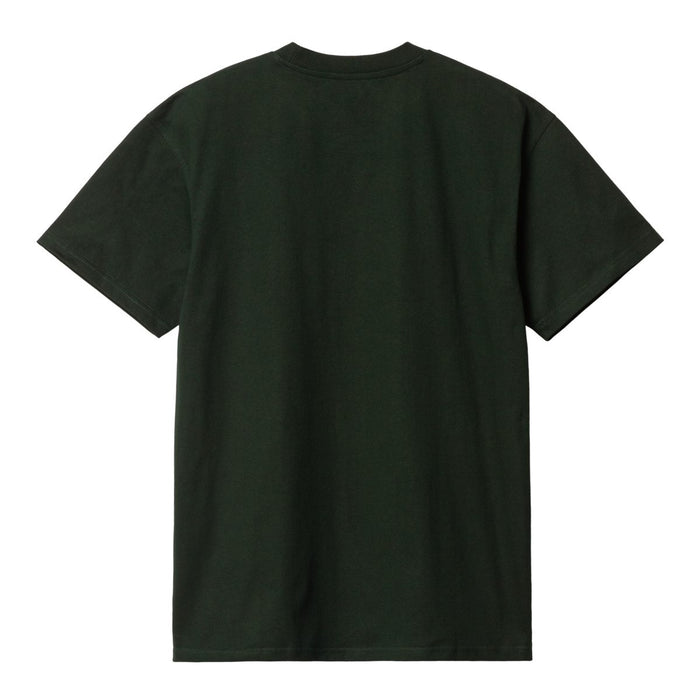 Carhartt WIP American Script T-Shirt Dark Cedar