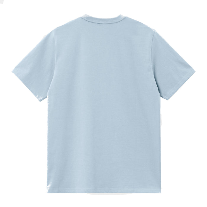 Carhartt WIP American Script T-Shirt Frosted Blue