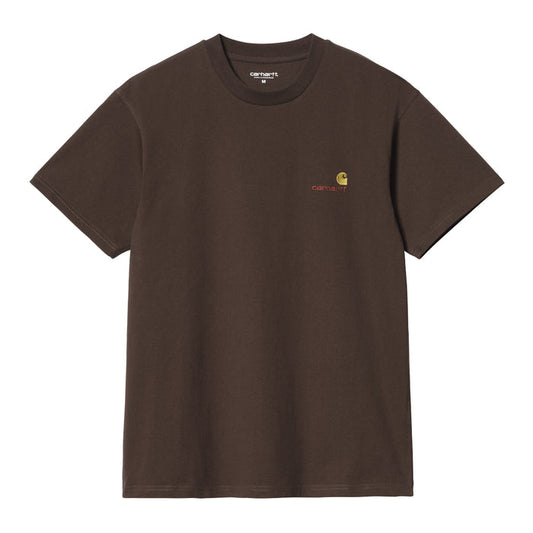 Carhartt WIP American Script T-Shirt Tobacco