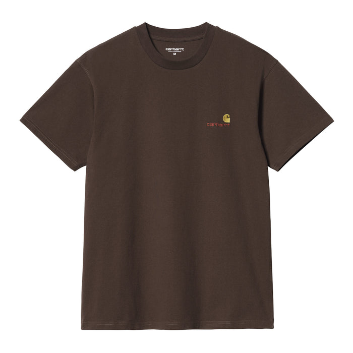 Carhartt WIP American Script T-Shirt Tobacco