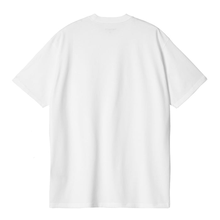 Carhartt WIP Amour Pocket T-Shirt White/Black