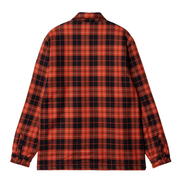 Carhartt WIP Arden Shirt Jacke Check Dark Navy