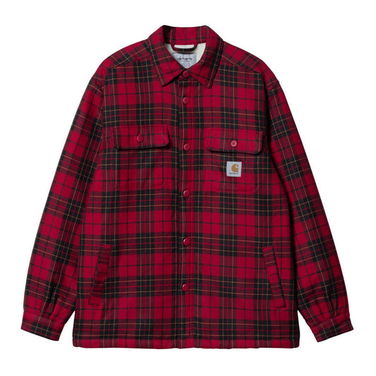 Carhartt WIP Arden Shirt Jacke Check Rocket