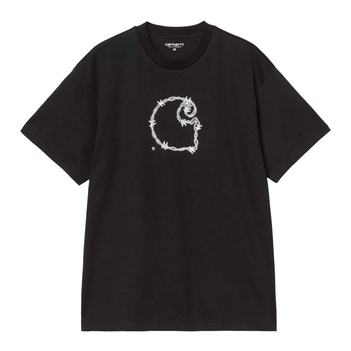 Carhartt WIP Barbwire C T-Shirt Black
