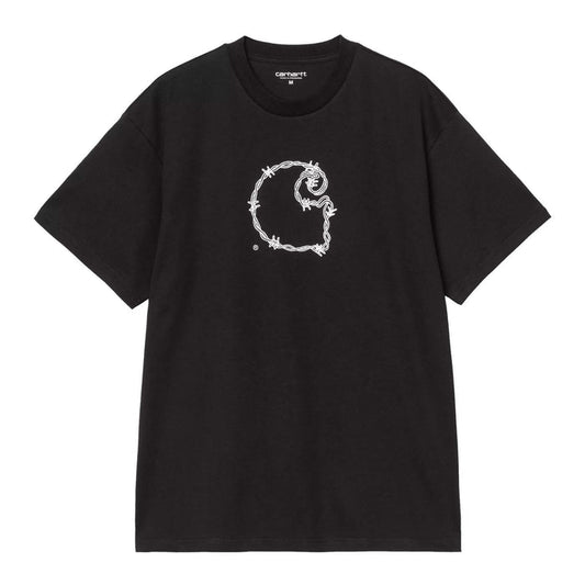 Carhartt WIP Barbwire C T-Shirt Black