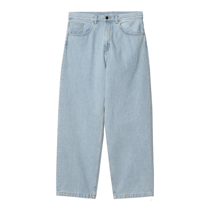 Carhartt WIP Brandon Pant Blue Heavy Stone Bleached