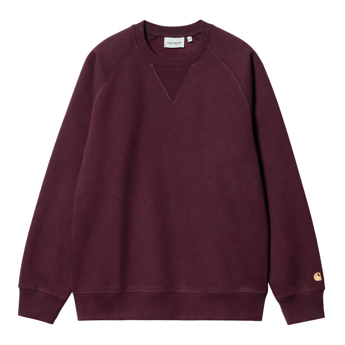 Carhartt WIP Chase Crewneck Amarone/Gold