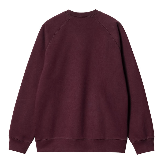 Carhartt WIP Chase Crewneck Amarone/Gold