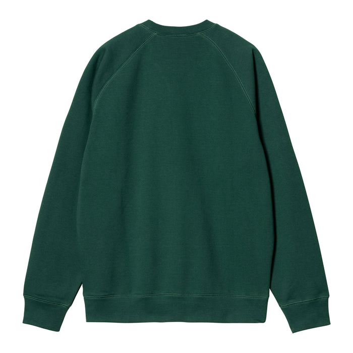 Carhartt WIP Chase Crewneck Chervil/Gold