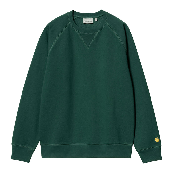 Carhartt WIP Chase Crewneck Chervil/Gold