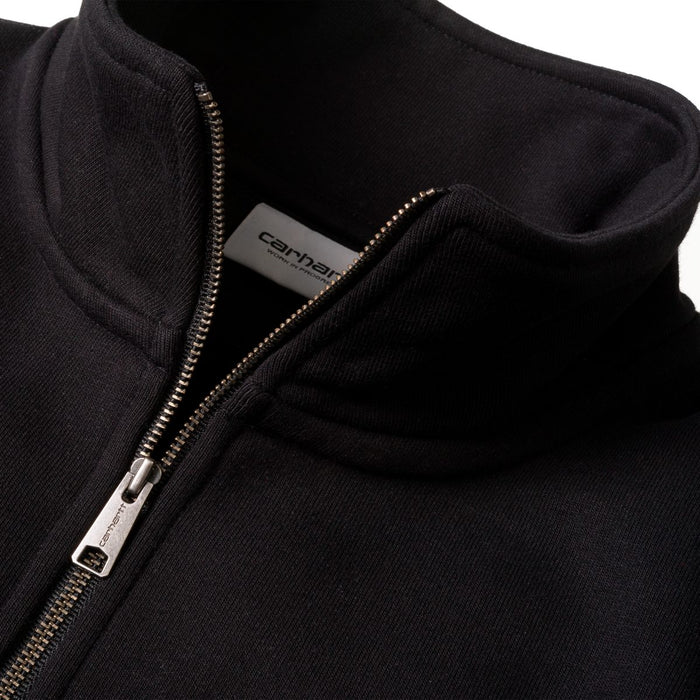 Carhartt WIP Chase Neck Zip Crewneck Black/Gold