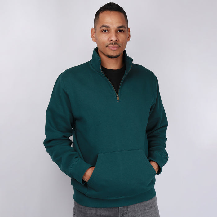 Carhartt WIP Chase Neck Zip Sweat Botanic/Gold