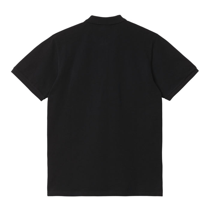 Carhartt WIP Chase Pique Polo T-Shirt Black/Gold