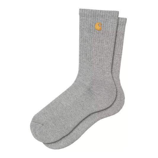 Carhartt WIP Chase Socks Grey Heather/Gold
