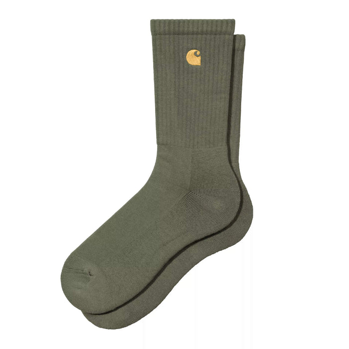 Carhartt WIP Chase Socks Leaf/Gold