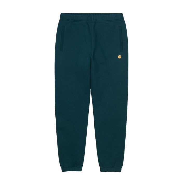 Carhartt WIP Chase Sweat Pant Frasier/Gold