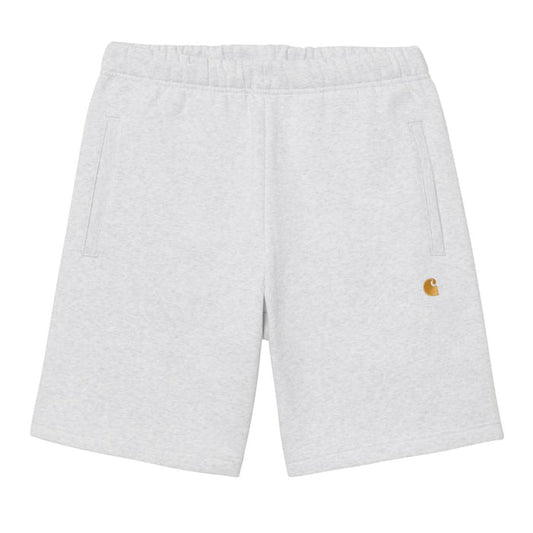 Carhartt WIP Chase Sweat Short Ash Heather/Gold