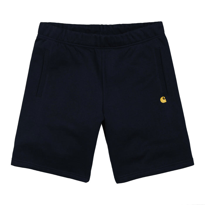 Carhartt WIP Chase Sweat Short Black/Gold