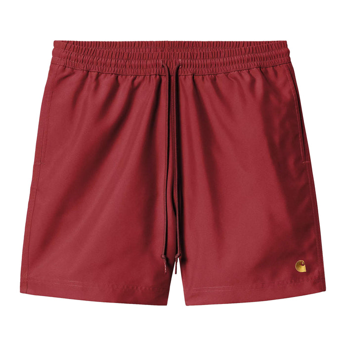 Carhartt WIP Chase Swim Trunks Scarlet/Gold