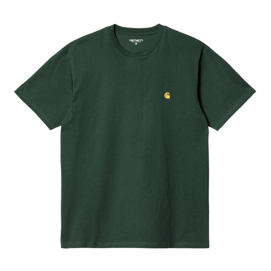 Carhartt WIP Chase T-Shirt Discovery Green/Gold