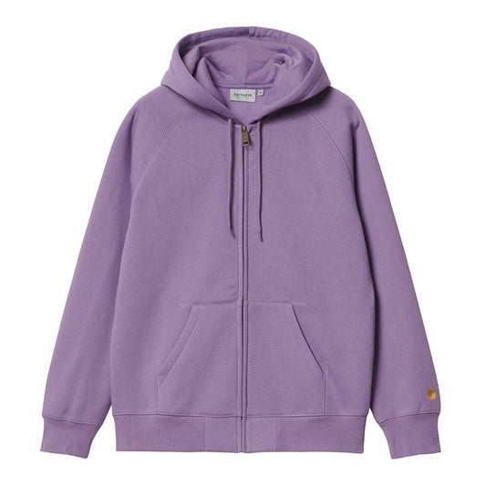 Carhartt WIP Chase Zip Hooded Violanda/Gold